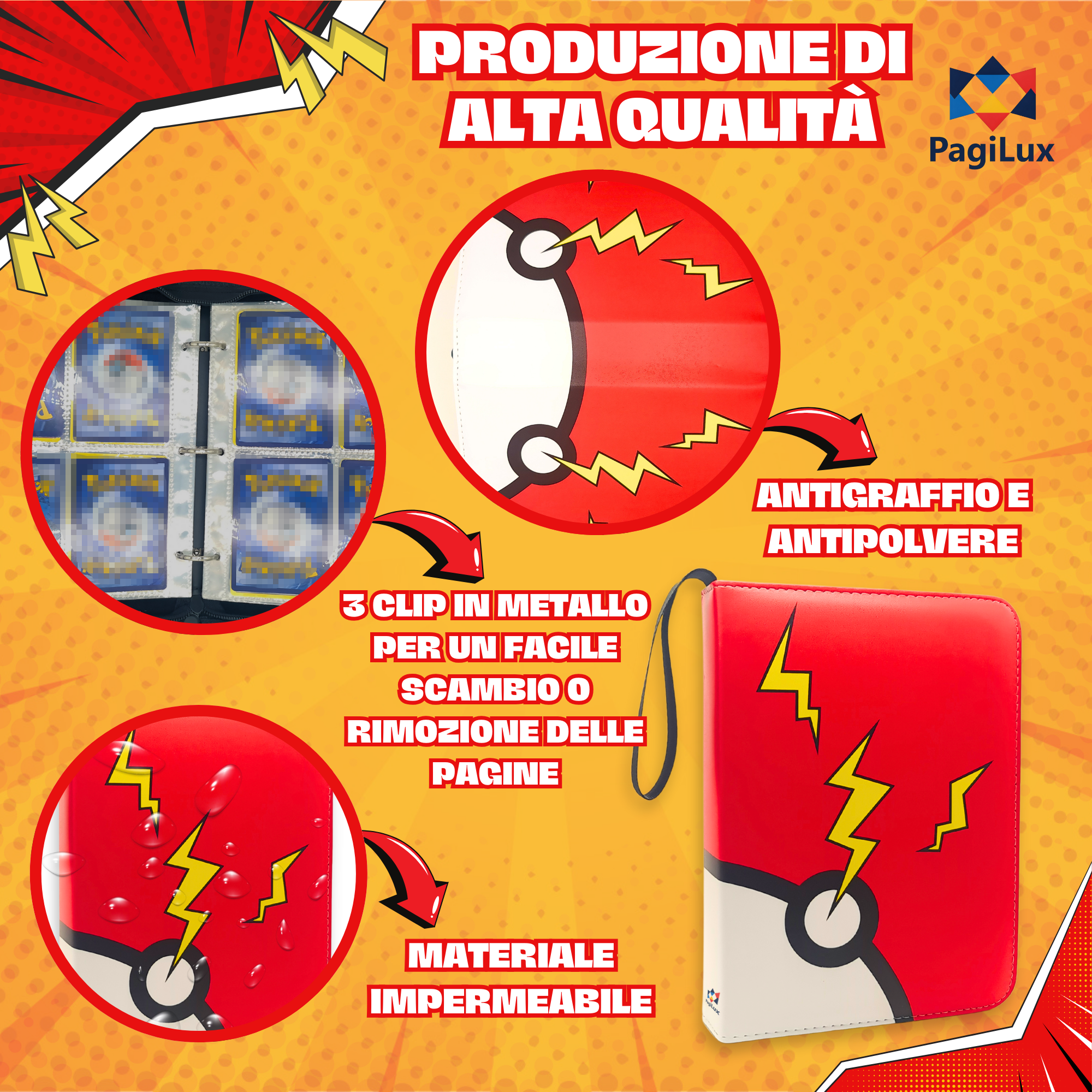 Pokemon Trading Card Binder